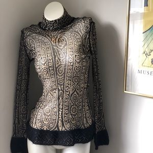 ‼️SOLD‼️JEAN PAUL GAULTIER TOP MESH SHIRT MAILLE